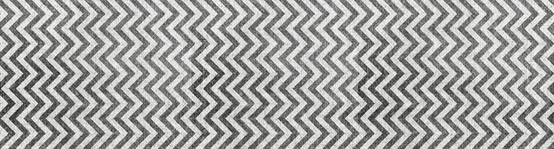 Zig zag pattern geometric hallway rugs - TenStickers