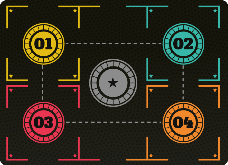 Basketball training rectangular floor rug - TenStickers