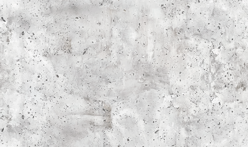 Gray concrete effect dining room vinyl rug - TenStickers