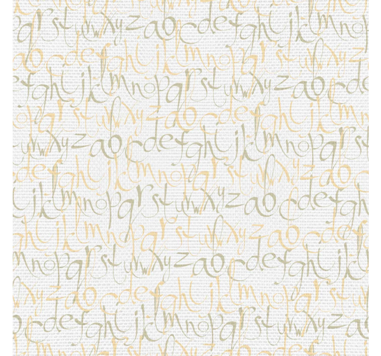 Urban vintage letters letters wallpaper - TenStickers