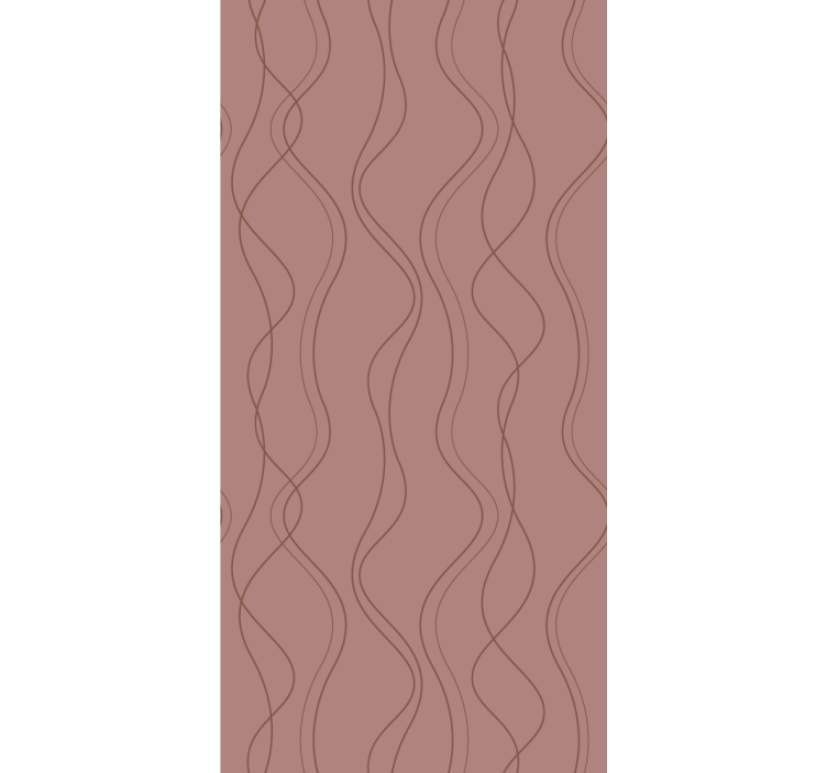 Flowing line patterns wallpaper abstract - TenStickers
