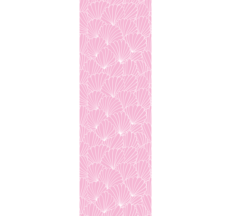 Soft Petal Patterns floral ornament wallpaper - TenStickers