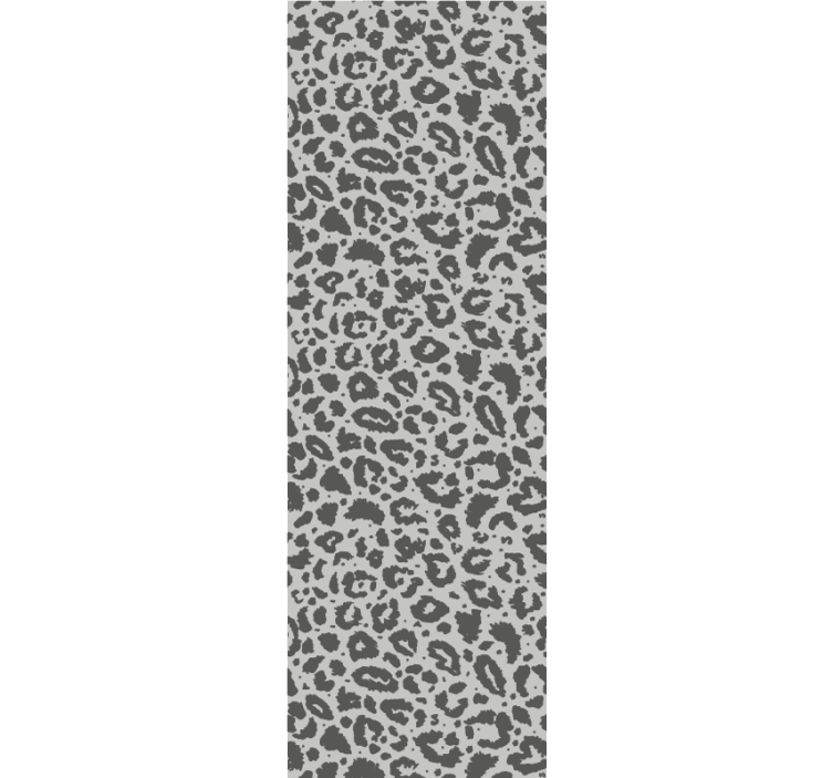 Grey print style leopards wallpaper - TenStickers