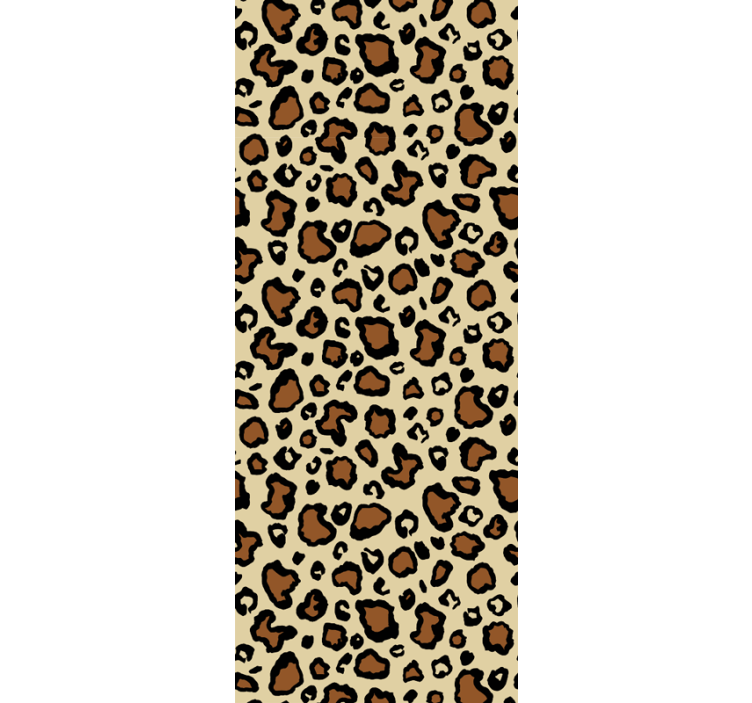 Typical motif leopards wallpaper - TenStickers