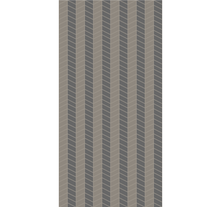 Chevron Patterned Design geometric wallpaper - TenStickers