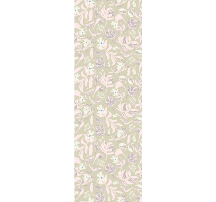 Delicate floral nature flower wallpaper - TenStickers