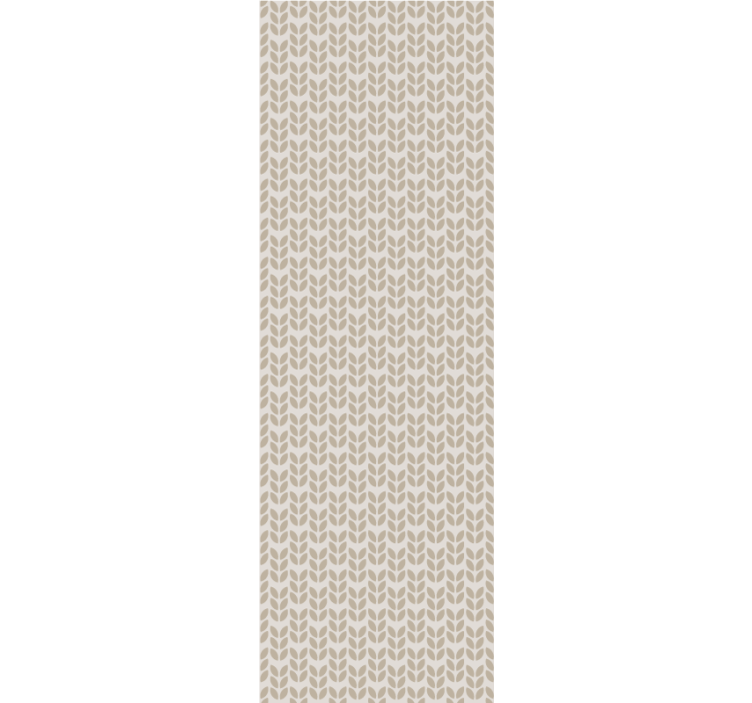 Leaf Inspired Motif textured wallpaper - TenStickers