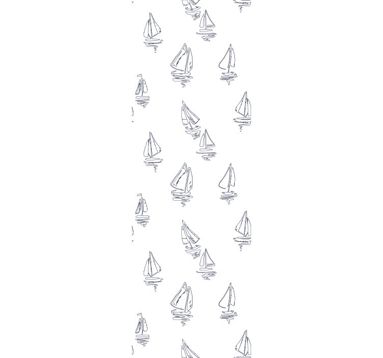Sailboats Décor wallpaper abstract - TenStickers