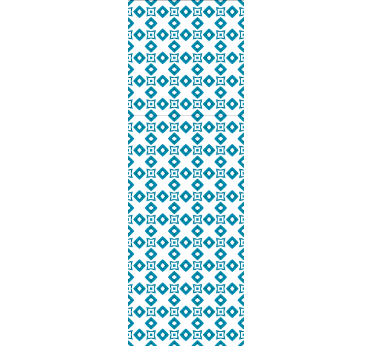 Tile effect wallpaper with chic tile design - TenStickers