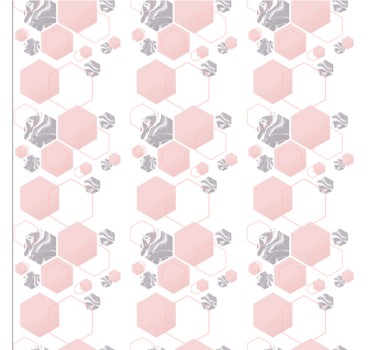 Honeycomb Pattern Design geometric wallpaper - TenStickers