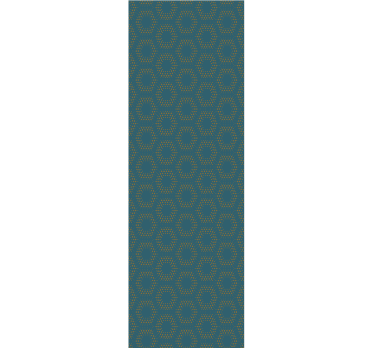 Geometric Honeycomb Pattern textured wallpaper - TenStickers