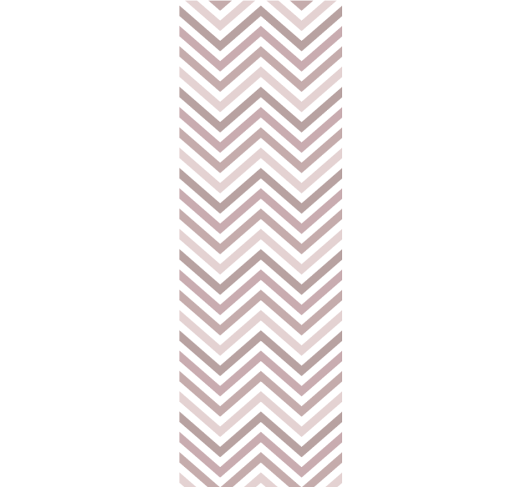 Chevron zigzag forms horizontal wallpaper - TenStickers