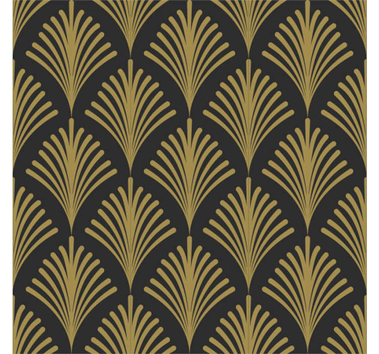 1920's golden glamour vintage wallpaper - TenStickers