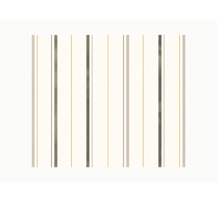 Beige vertical stripes kitchen wallpaper - TenStickers
