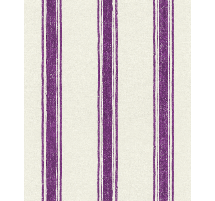 Shapes wallpaper in vertical purple lines - TenStickers