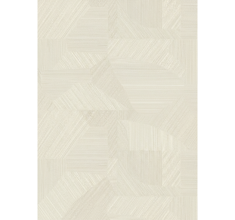 Living room wallpaper geometric crease design - TenStickers