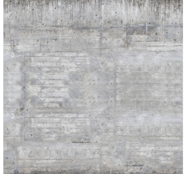 Living room wallpaper in raw industrial concrete - TenStickers
