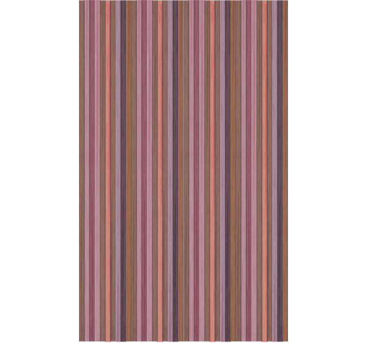 Ornamental wallpaper in gray and pink wooden texture - TenStickers