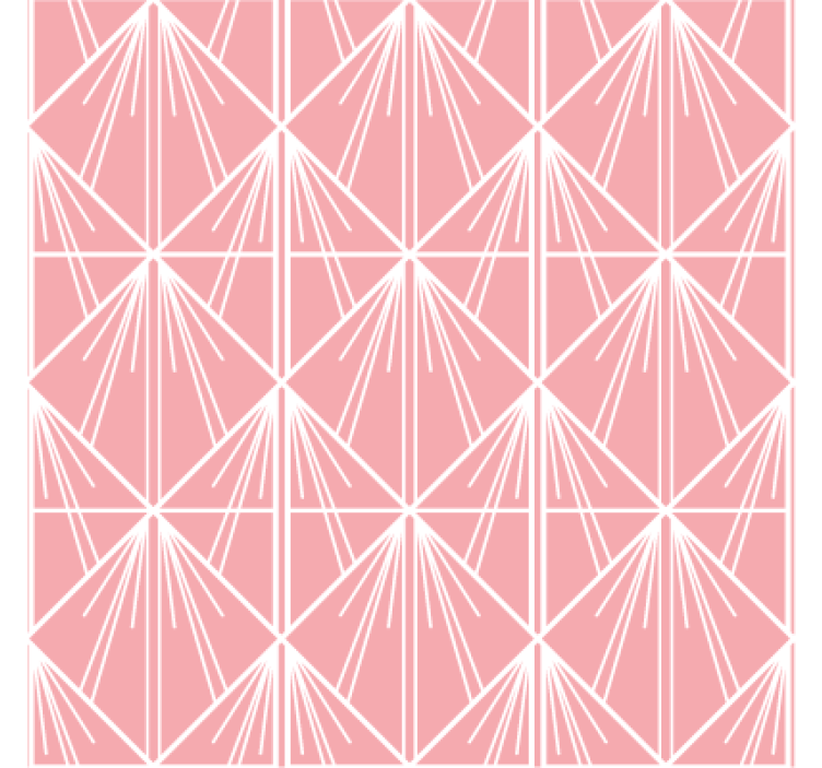 Ornamental wallpaper geometric design pattern - TenStickers