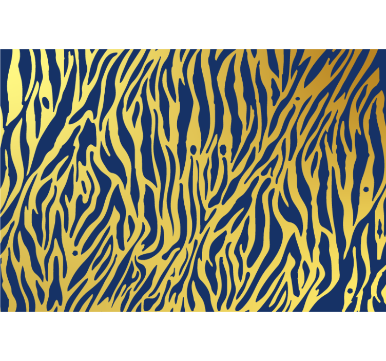 Animal wallpaper zebra stripe design - TenStickers