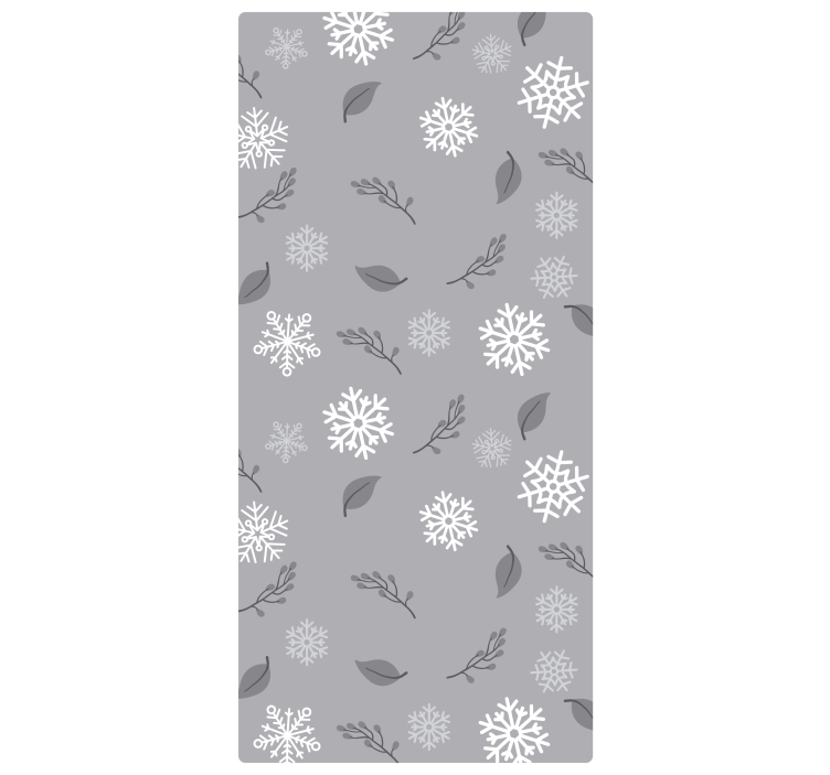 Christmas wallpaper seasonal flurry design - TenStickers