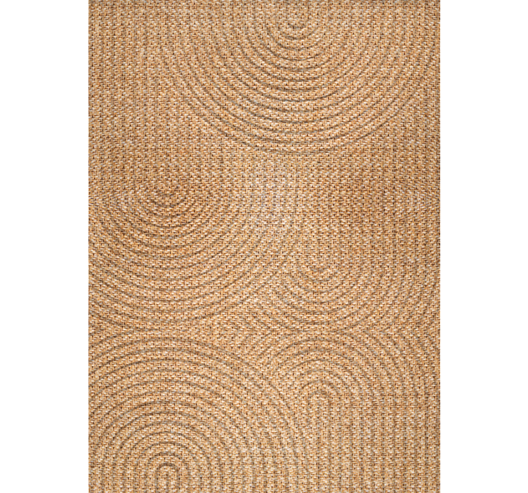 Office wallpaper with woven effect arches - TenStickers