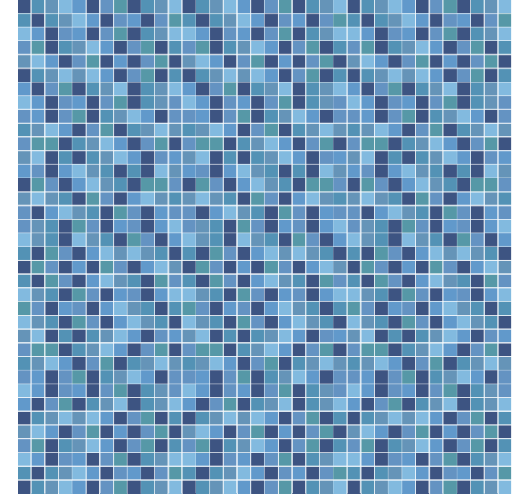 Office wallpaper geometric mosaic design - TenStickers