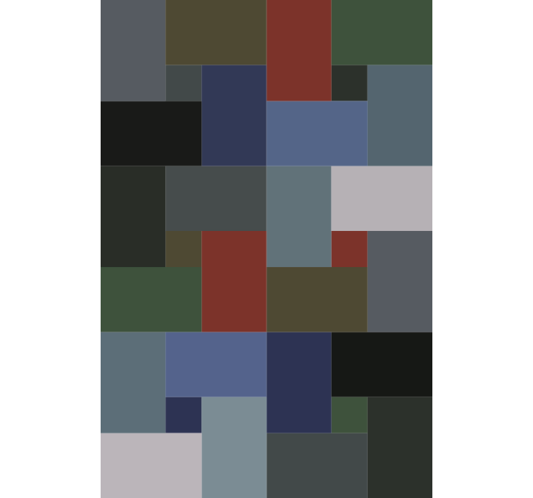 Office wallpaper in solid color modern tile - TenStickers