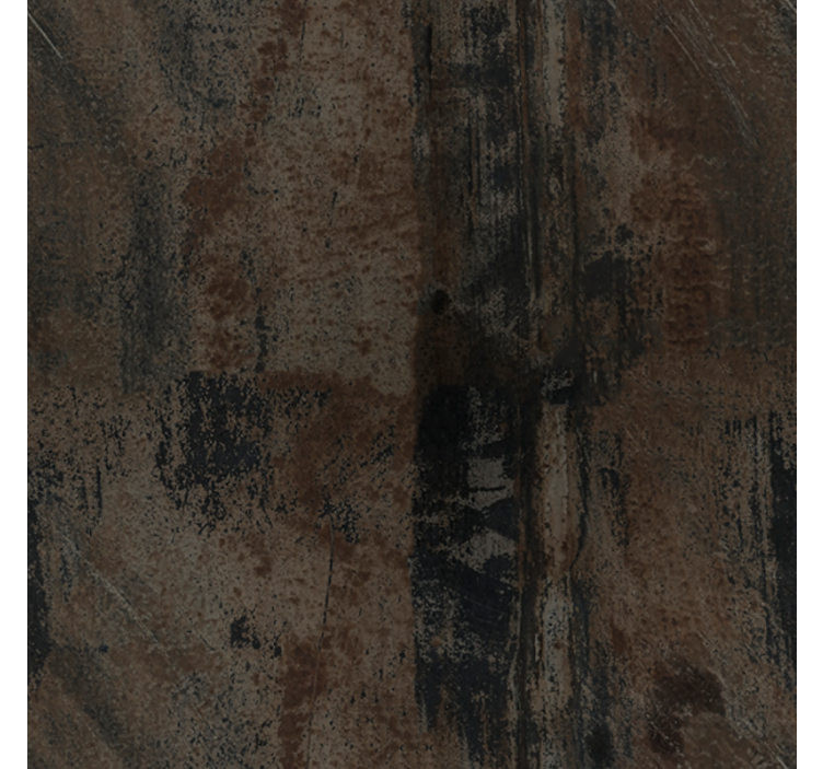 Textured wallpaper industrial gray rusty iron - TenStickers