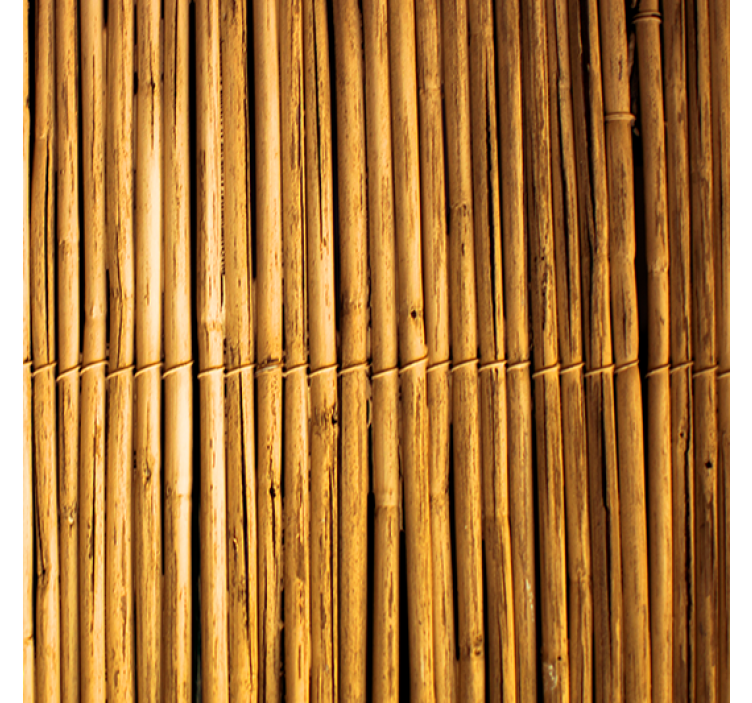 Textured wallpaper with bamboo texture effect - TenStickers