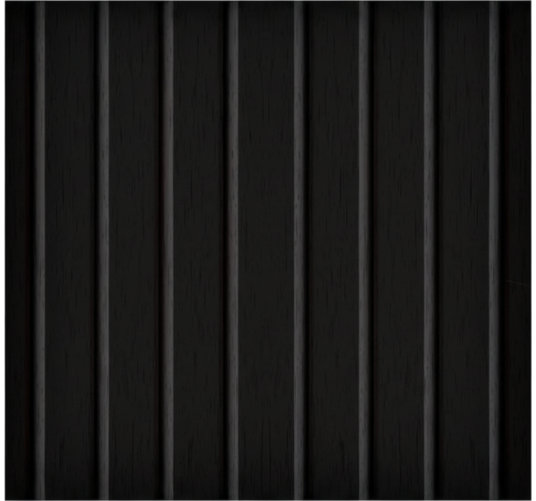 Living room wallpaper rustic black plank - TenStickers