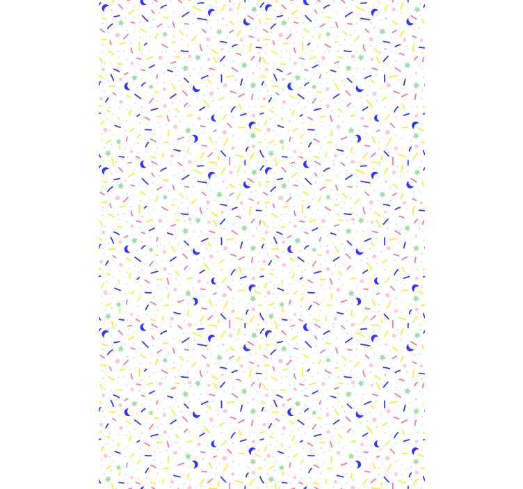 Scandinavian wallpaper colorful sprinkles design - TenStickers