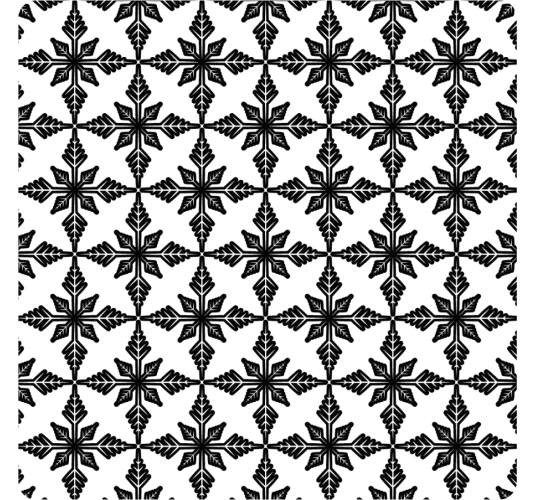 Tile effect wallpaper antiqued black and white design - TenStickers