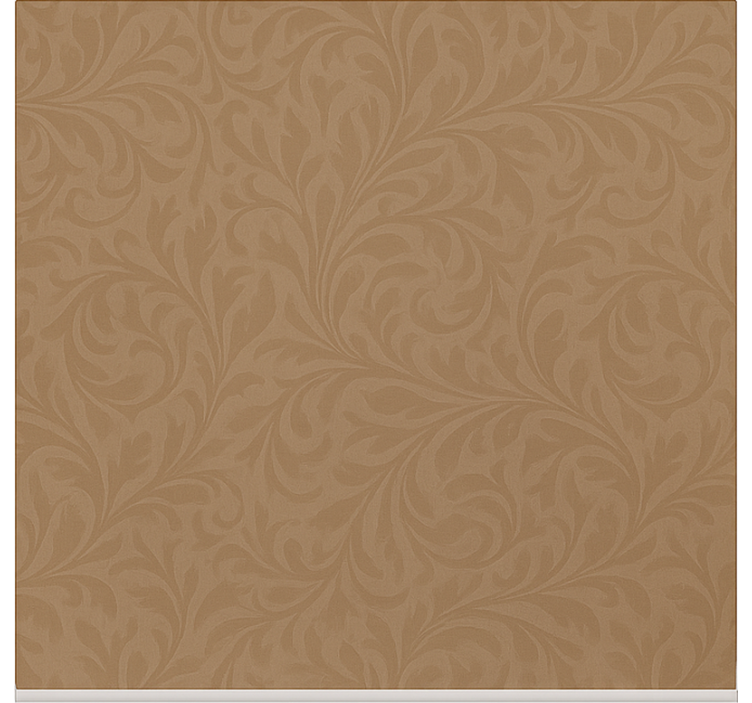 Living room wallpaper elegant dark beige design - TenStickers