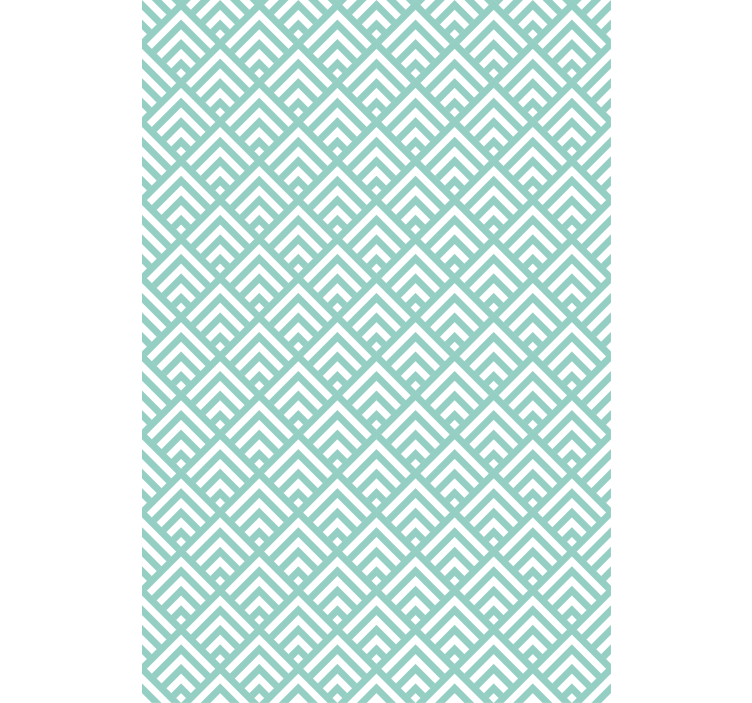Modern wallpaper with geometric arrow design - TenStickers