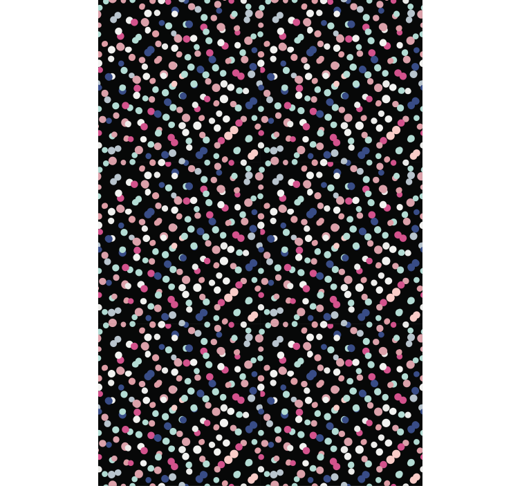 Teenagers wallpaper colorful dot pattern - TenStickers