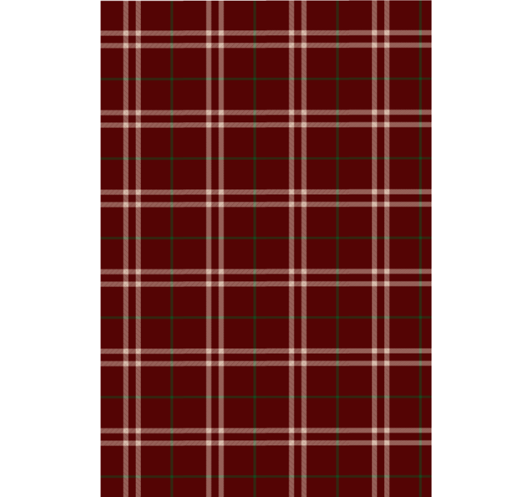 Living room wallpaper plaid pattern design - TenStickers