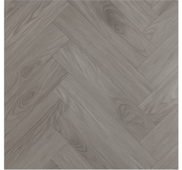 Living room wallpaper woodward taupe herringbone - TenStickers