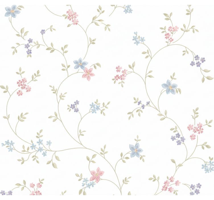 Master bedroom wallpaper classic meadow trail - TenStickers