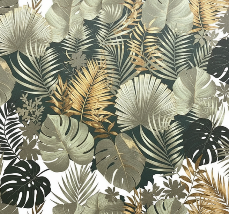 Master bedroom wallpaper botanical and floral designs - TenStickers