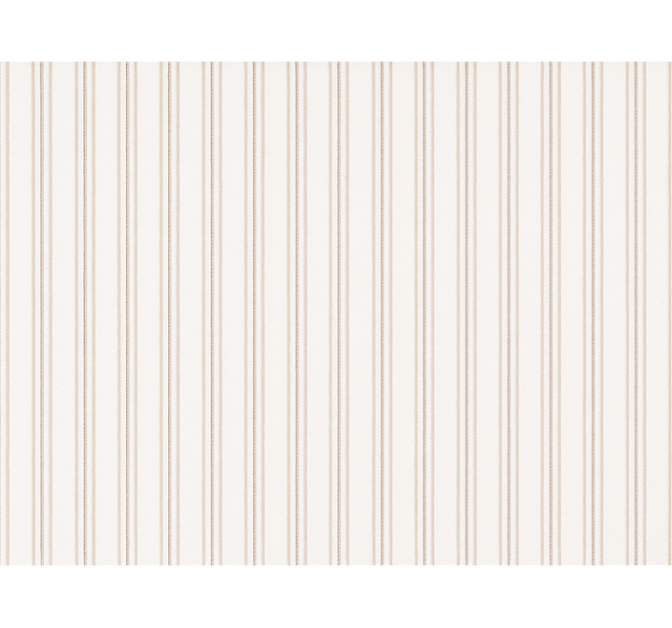Classic striped master bedroom wallpaper - TenStickers