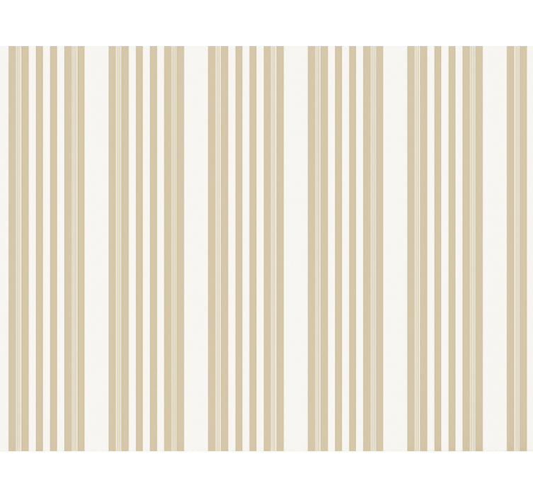 Living room wallpaper vega beige striped design - TenStickers