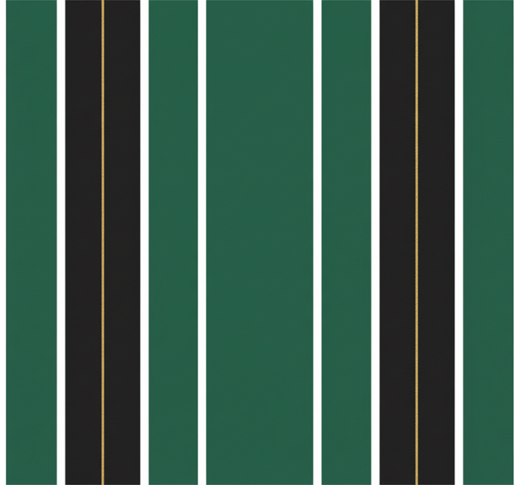 Vertical stripe wallpaper green and black - TenStickers
