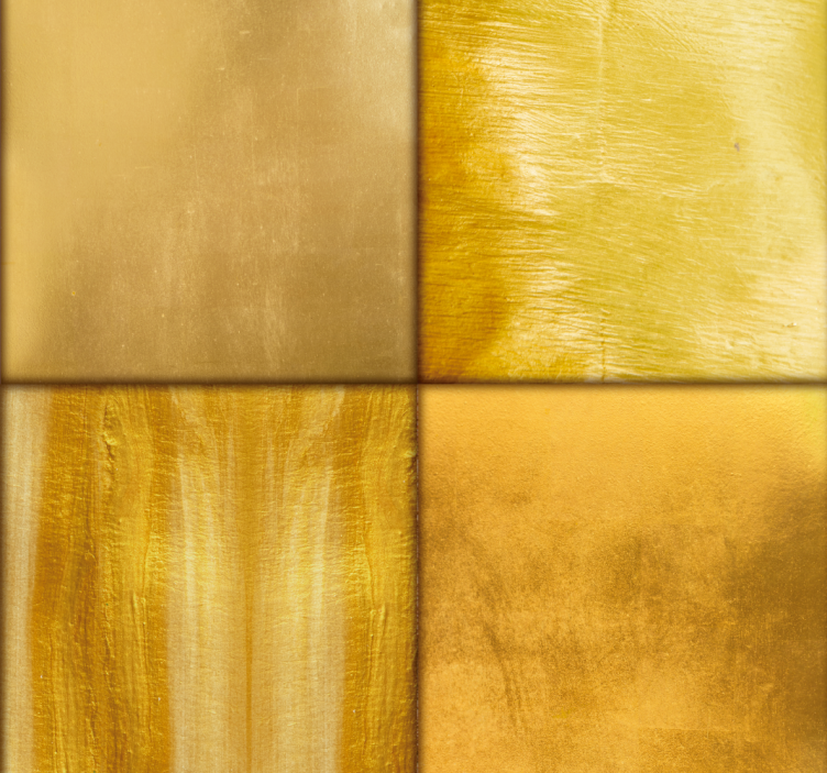Golden Textured Wallpaper - TenStickers