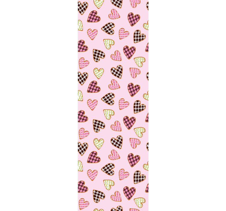 Ice Cream Cones polka dot wallpaper - TenStickers