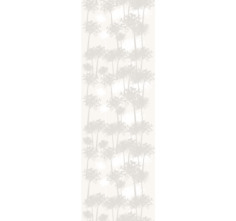 Trees cream tree wallpaper - TenStickers