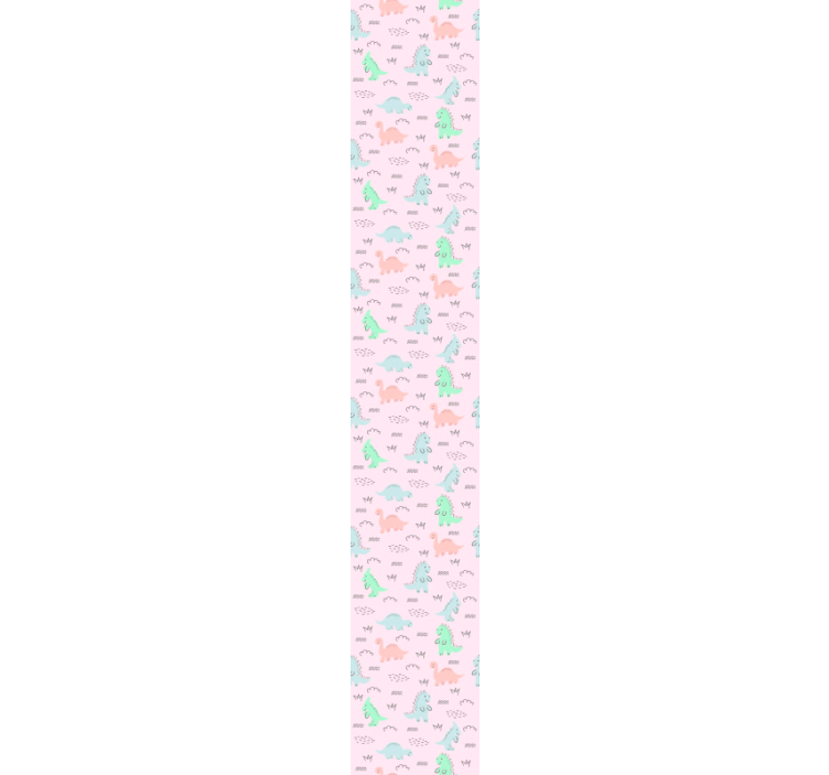 Playful Dinosaur Motifs dinosaurs wallpaper - TenStickers