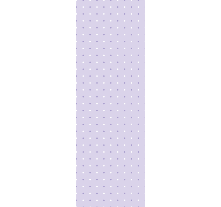 purple and white dot pattern Spotty Wallpaper - TenStickers