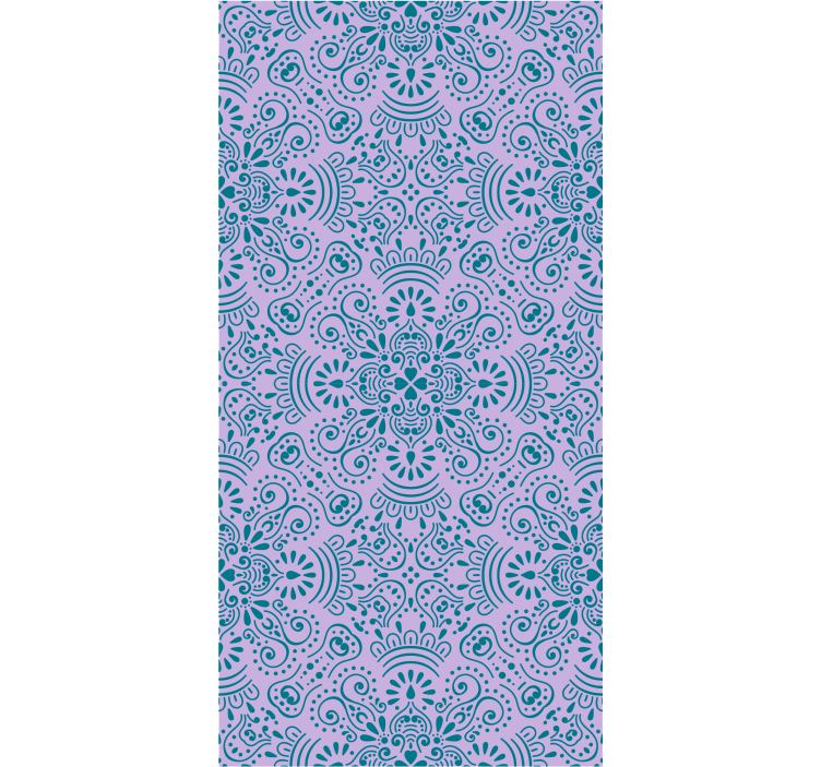 Decorative Grace ornamental wallpaper - TenStickers