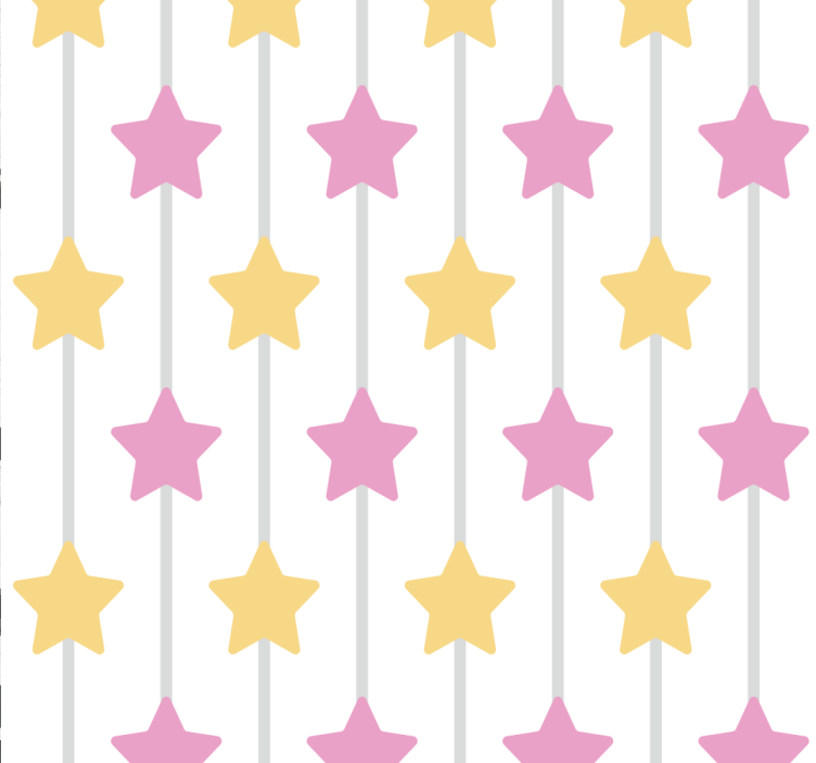 Infant Starry Slumber nursery wallpaper - TenStickers